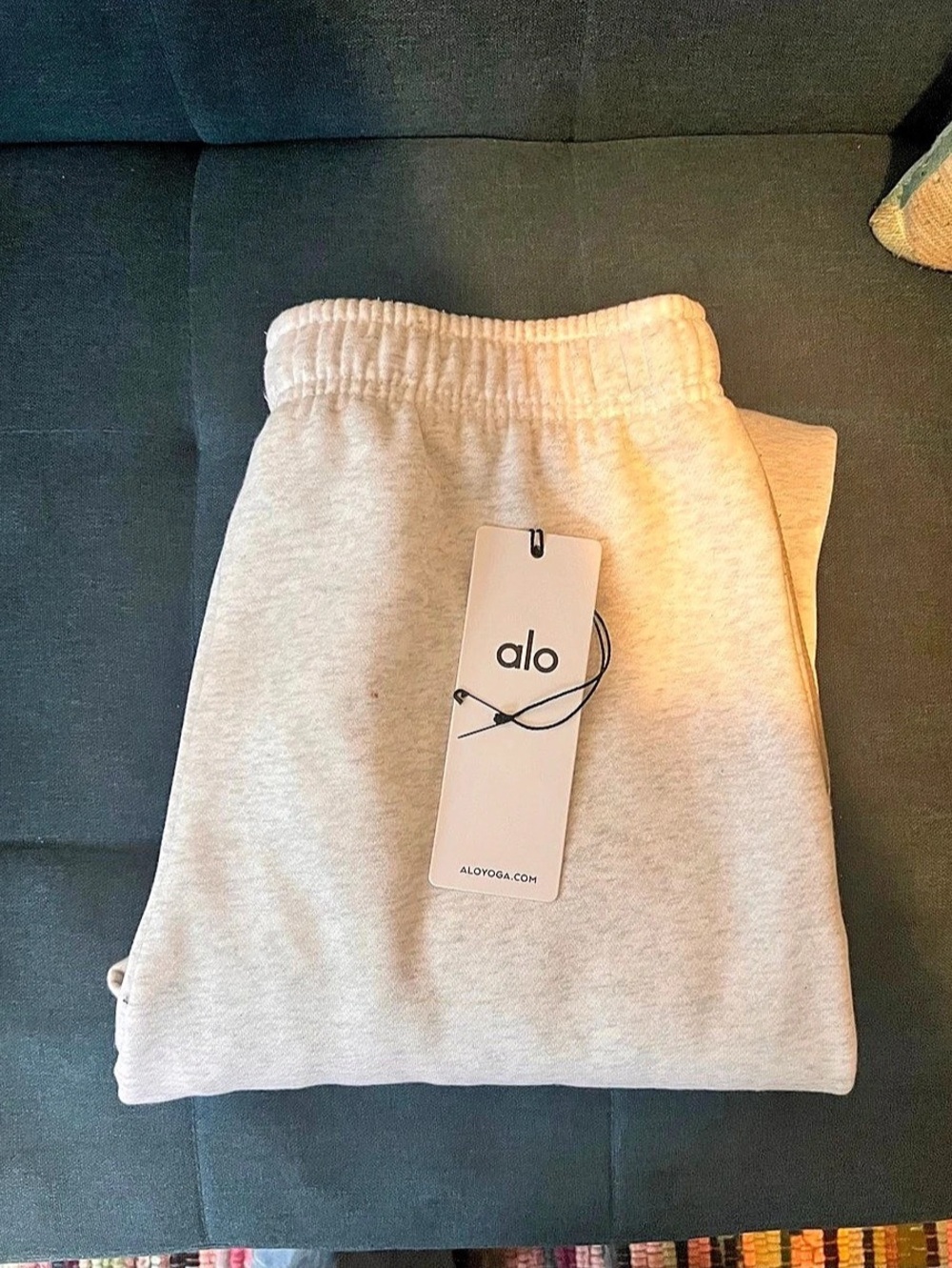 Alo Gray Track Pants Size Medium NWT